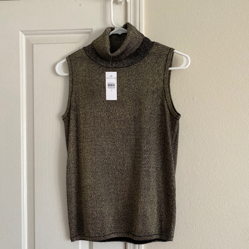 Sparkly grey turtleneck